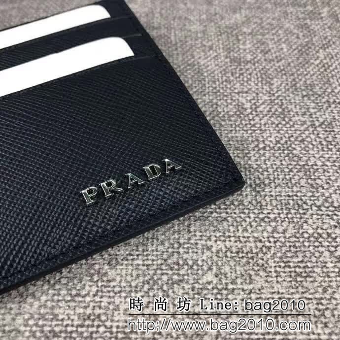 PRADA普拉達 官網同步 專櫃最新款式 爆款男士卡包 2MC223 DD1057